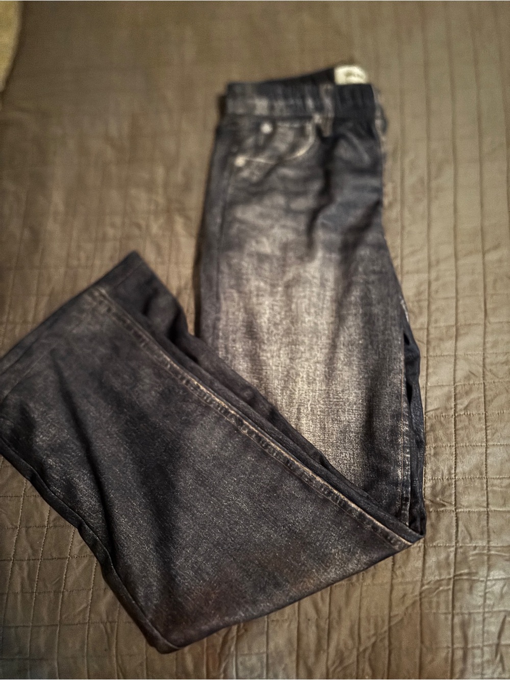 Nwt Mila Rosabella Dark Blue sweatpant Jeans - Classic Straight Fit small